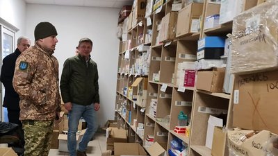 На складах Одеської військової адміністрації сформували понад 150 тонн запасу продуктів На складах Одеської військової адміністрації сформували понад 150 тонн запасу продуктів