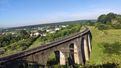 Віадук в Плебанівці Віадук в Плебанівці