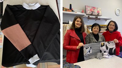 Шість тисяч за 14 місяців. Викладачки кропивницького коледжу шиють білизну для бійців