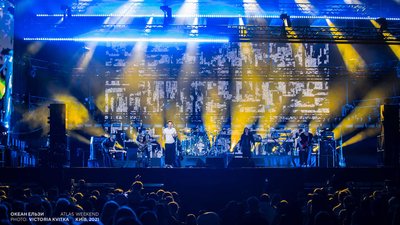 "Я повернувся": "Океан Ельзи" виступив на "Атласі" після дворічної концертної перерви "Я повернувся": "Океан Ельзи" виступив на "Атласі" після дворічної концертної перерви