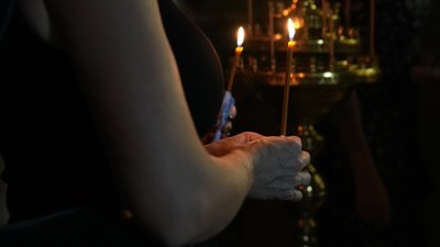 свічка, прощання