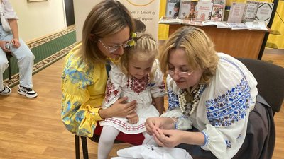 "Рушник волі" вишивають рідні загиблих військових "Рушник волі" вишивають рідні загиблих військових