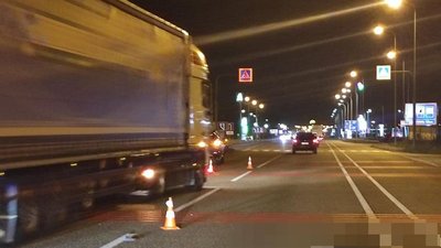 Під Житомиром на автодорозі Київ-Чоп в ДТП загинув пішохід