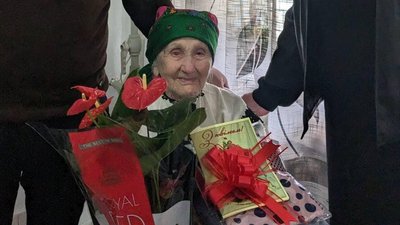 Сторіччя відзначила Марія Качор Сторіччя відзначила Марія Качор