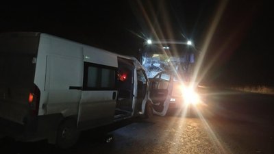 У Чугуївському районі зіткнулися два автобуси: є травмовані