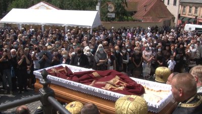 Мілана Шашіка поховали в крипті Ужгородського кафедрального собору