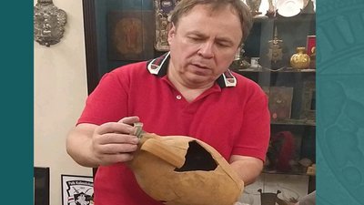 Один із артефактів, переданих Національному заповіднику "Хортиця"