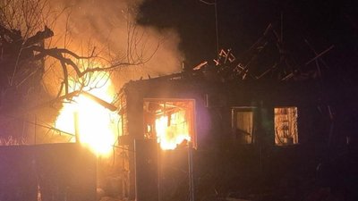 Наслідки російського обстрілу в Запоріжжі