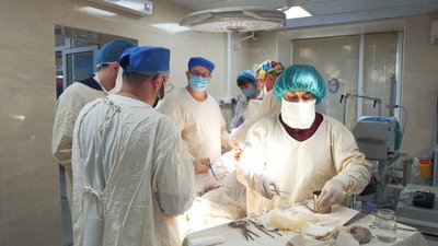 "Вусатий листопад". Вінницькі медики долучилися до всесвітньої акції "Вусатий листопад". Вінницькі медики долучилися до всесвітньої акції