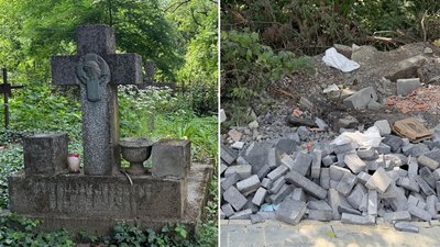 Самовільне захоплення території: що кажуть про будівельні роботи біля цвинтаря в Ужгороді