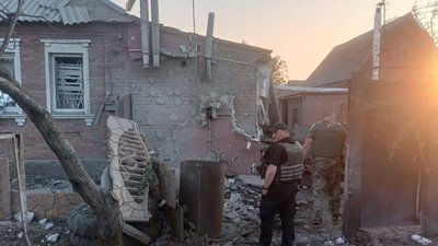 Поліція Харківщини 12 червня зафіксувала пошкодження 6 будинків внаслідок обстрілів РФ