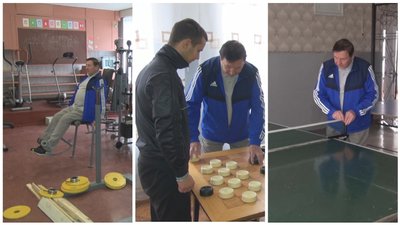 На Донеччині чоловік 55 років працює вчителем фізкультури