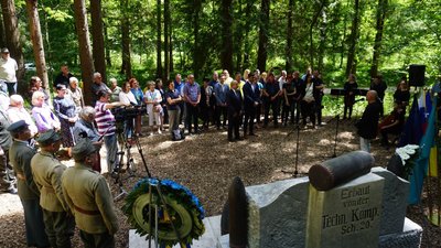 У Словенії відкрили пам'ятник воїнам 20 Станіславського стрілецького полку У Словенії відкрили пам'ятник воїнам 20 Станіславського стрілецького полку