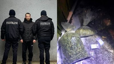 На Закарпатті поліцейські затримали чоловіка за підозрою у збуті наркотиків