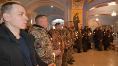 Прощання з Олександром Смуровим у Луцьку