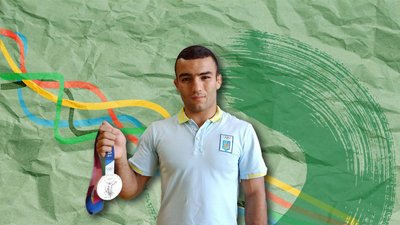Срібний призер Олімпіади Парвіз Насібов приїхав до Миколаєва провідати рідних