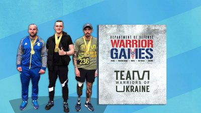 Золото, срібло та бронза: команда ветеранів з Чернігівщини здобула нагороди на «Іграх Воїнів»