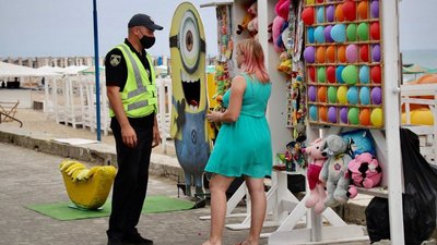 На курортах Херсонщини відкрились 4 поліцейські станції На курортах Херсонщини відкрились 4 поліцейські станції