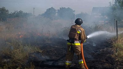 14 пожеж в екосистемах — на Миколаївщині горіли трава, чагарники та сміття 14 пожеж в екосистемах — на Миколаївщині горіли трава, чагарники та сміття