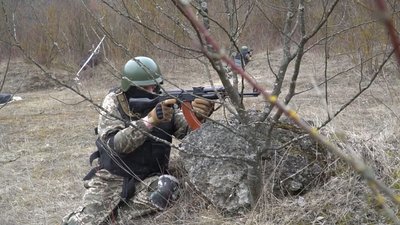 Тренування штурмової бригади "Лють" Тренування штурмової бригади "Лють"