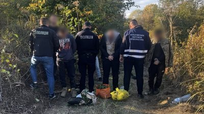 Плантація конопель на 1,8 млн грн: на Закарпатті затримали трьох підозрюваних чоловіків