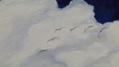 Акторка житомирського театру під час карантину навчилася писати картини