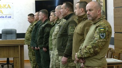 В Івано-Франківську семеро військовослужбовців отримали відзнаки "Доблесть Прикарпаття"