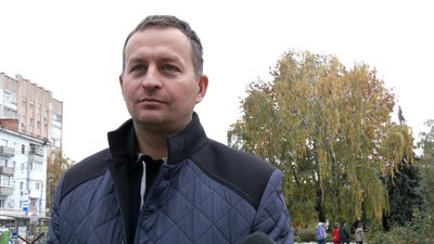 Відвідувач виставки Олександр Дорожинський Відвідувач виставки Олександр Дорожинський
