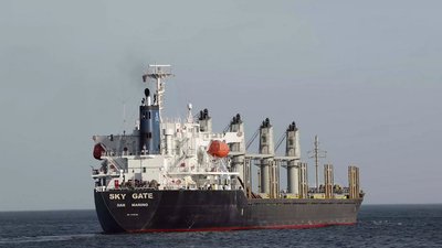 Балкер у морі Балкер у морі