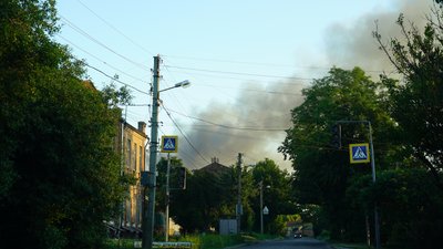 дим над харковом