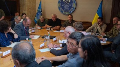 Єрмак обговорив із іноземними дипломатами "формулу миру" Зеленського
