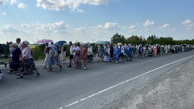 тернопіль, хресна хода, прочани упц мп, почаївська лавра