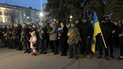 У Житомирі вшановують пам'ять Героїв Небесної Сотні