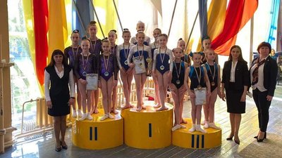 Прикарпатські гімнастки вибороли срібло на чемпіонаті України