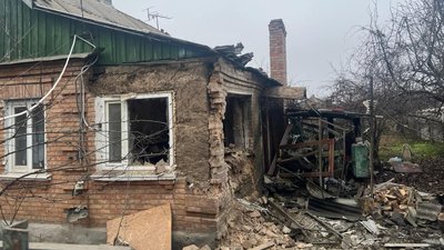 обстріл, війна, Нікополь