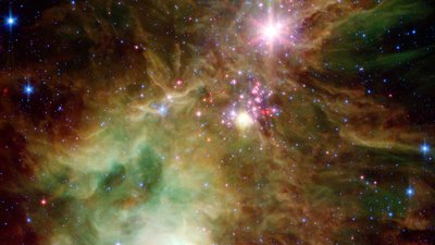 NASA продемонструвало фото космічної Різдвяної ялинки