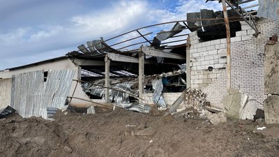 Нічний ракетний удар по Комишувасі на Запоріжжі: пошкоджені газопровід та підприємство
