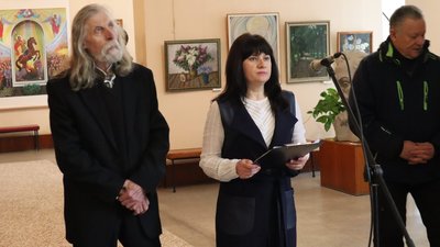 "У просторі часу": в тернопільському музеї відкрили виставку Василя Стецька "У просторі часу": в тернопільському музеї відкрили виставку Василя Стецька