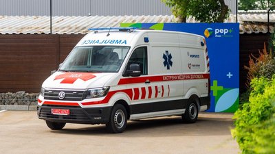 PepsiCo закупила в Київську обласну дитячу лікарню №2 реанімобіль для перевезення немовлят