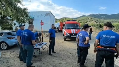 Поблизу Судака спалахнула пожежа на площі 5 гектарів