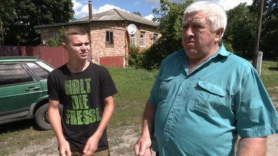Артур та В’ячеслав – свідки ДТП в Коропі Артур та В’ячеслав – свідки ДТП в Коропі