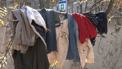Мріє про повернення до Грузії: на подвір’ї однієї з черкаських лікарень мешкає бездомний