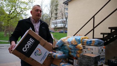 Львівщина отримала гумдопомогу від організації американського актора Шона Пенна