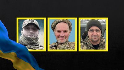 Прощання із загиблими бійцями на Чернігівщині