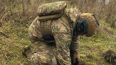 На Миколаївщині поліцейські вибухотехніки знищили російську міну.