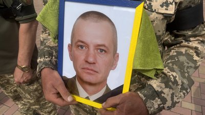 Світлина бойового медика Геннадія Жевеги