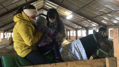 У Житомирі родини дітей з інвалідністю можуть отримати відшкодування за курс іпотерапії У Житомирі родини дітей з інвалідністю можуть отримати відшкодування за курс іпотерапії