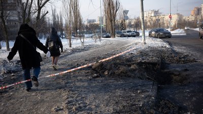 Вирва у Києві після атаки РФ