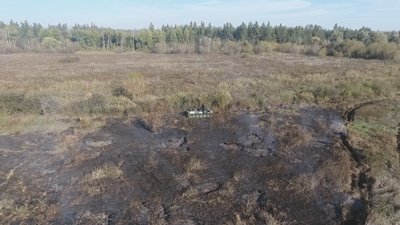 На Черкащині тиждень горить торф: залишилося згасити більше гектара пожежі На Черкащині тиждень горить торф: залишилося згасити більше гектара пожежі