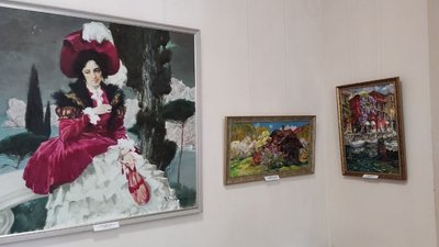 У Тернополі відкрили виставку картин до 150-річчя Соломії Крушельницької У Тернополі відкрили виставку картин до 150-річчя Соломії Крушельницької